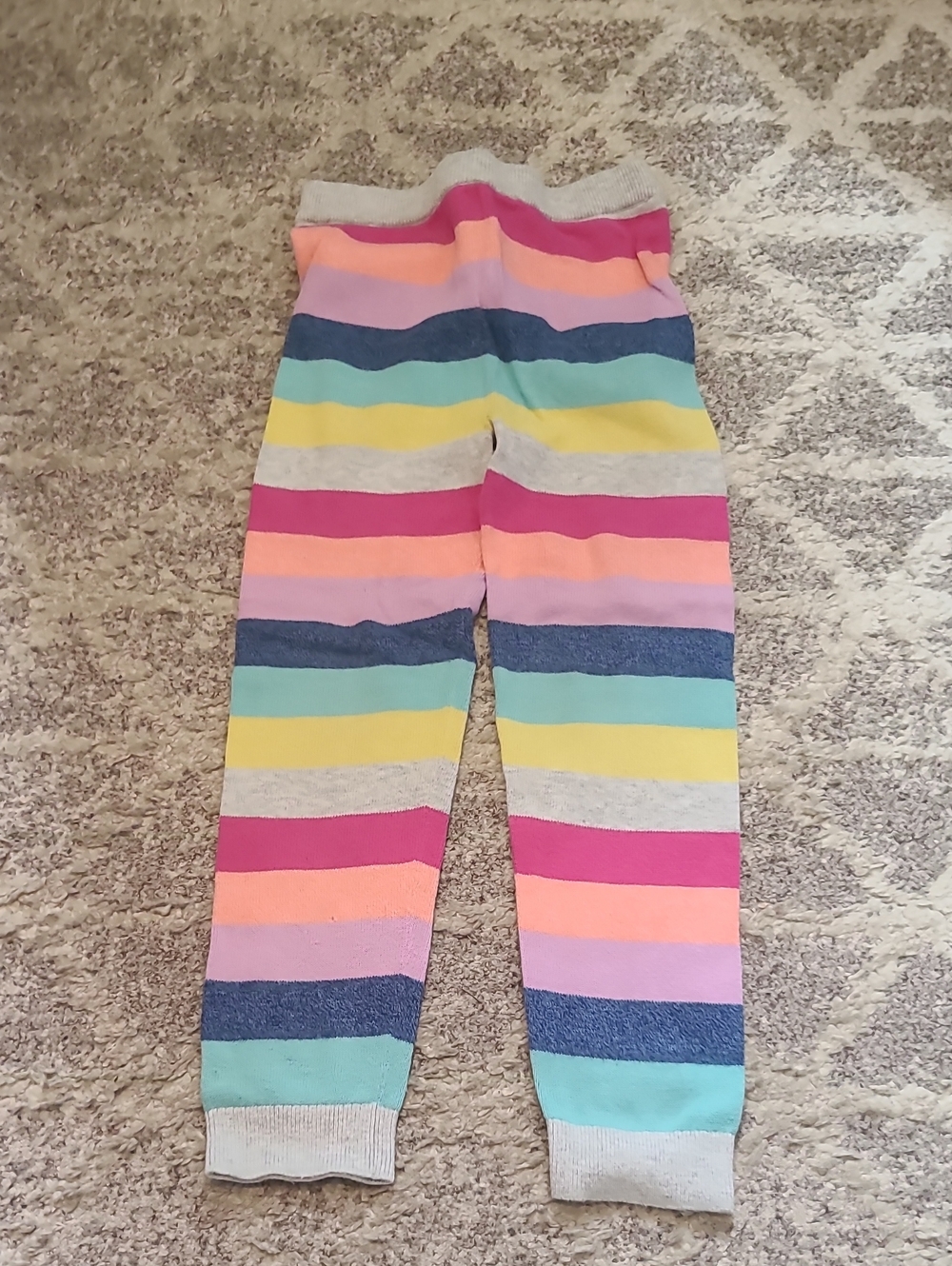 10 for $25 - baby GAP Girls 5 Multi-Colour Stripe Pants / Tights